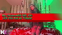 My christmASS Gift JOI: Lick this Ass as Tribute