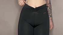 Wet Camel Toe Rubbing My Leggings – ASMR Included... Can You Hear How Wet I am?