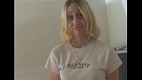 Wicked blonde Jean gets her honey pot checked up