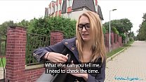 Public Agent Belle Claire has the best tits I've ever paid for