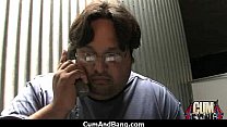 Ebony Babe Sucks Group Of White Guys 8