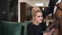 Hot & horny wife cheats with a huge black dick