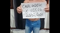 Vídeo de verificação do canal do diego