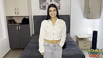 Latina Porn Casting - 18 year old teen latina takes creampie first time porn video colombian casting couch
