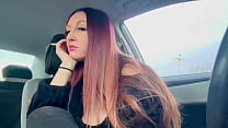 European Stepmom Artemisia Love Showing her nipple Smoke Fetish outdoor