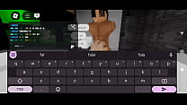 Loirinha sem dinheiro pagou com buceta a entrega no Roblox