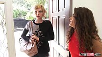 Guy fucks tranny, tranny fucks guy's girlfriend