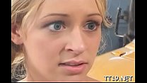 Luscious blonde Kayla Marie cums while riding