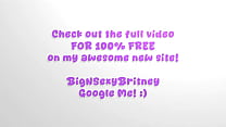 Big N Sexy Britney - The Southern Belle BJ Queen - “Firewoman” 3-Minute Highlight Video - AMAZING Blowjob, Deepthroat, Anal, AND Cum Swallow!