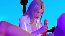 LUSTFUL ASIAN SLUT MOANS LOUDLY FROM HARD ANAL SEX AND DEEP THROAT (ANIME HENTAI   SFM   HENTAI GAME)