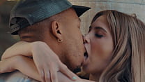 A Beautiful Blonde Teen gets fucked by a Big Black Guy after she dumps her boyfriend