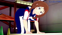 Ochako Uraraka and Izuku Midoriya intense sex. - My Hero Academia Hentai  Ochako Uraraka and Izuku Midoriya intense sex. - My Hero Academia Hentai