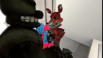 Nightmare foxy x Dreadbear