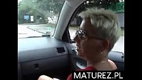 Nauka jazdy starszej pani :)