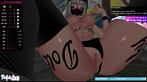 Linda Vtuber rebelde te da sentones y folla contigo en público