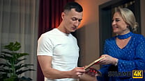 SHAME4K. Wait until she bakes the cake and lets fuck. Hot sex with Di Devi