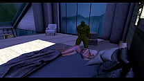 a monster won't leave after sex