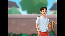 Summertime Saga Cap 12 - Trabajando En El Jardin De La MILF Diana