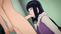 Hinata is having sex. Hentai.
