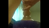 Fucking self with a dildo