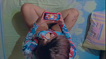 FREE FIRE player gives her pussy to her boyfriend while playing online
