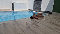 Lifeguard saves a sexy girl with a huge ass, she thanks him by fucking him deliciously - ALEJANDRA PALACIOS