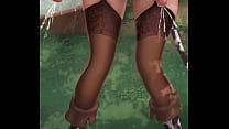 Milky cowgirl growing tits