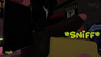 roblox noob with fat ass gets pounded by my black cock