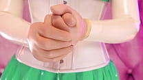 3 layers of medical gloves: ASMR video (Arya Grander)