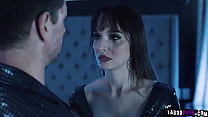 THree stepsisters fucked by hung lucky stud