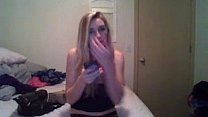 blonde cutie on cam 19