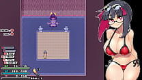 Gata gigante junto a gatas acuaticas se follan a chica