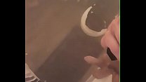 SHE CLEANED MY COCK BEFORE I SHOWER