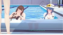 girlsfrontlineXharem ep 4 koikatsu made by white lance shield rider