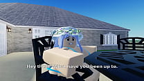 Roblox girl sucks big step bros dick after little sis sees it