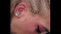 White girl giving good head