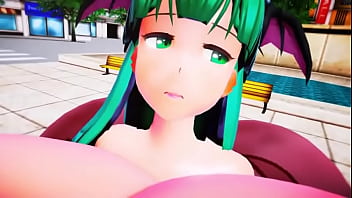 Seios e bunda ficando enormes da morrigan