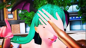 Seios e bunda ficando enormes da morrigan