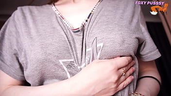 Sloppy blowjob cum swallowing deepthroat of young milf