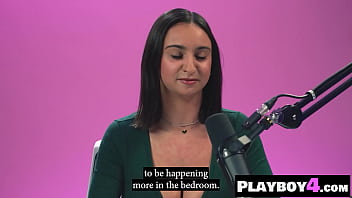 Hot big tits babe exposed her amazing body after hot striptease