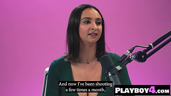 Hot big tits babe exposed her amazing body after hot striptease