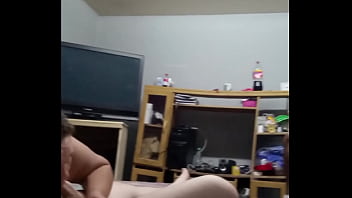 Wife sucks my cock & domestic worker play pussy she decided not to clean but suck cock instead