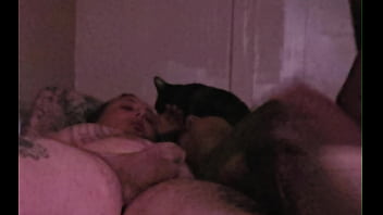 Sexy native milf autumn sunshine sucking big white dick