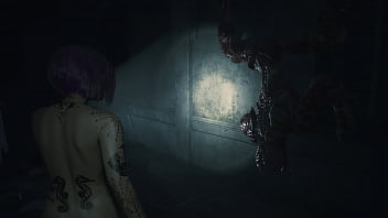 4k Re2 Remake Modded Gameplay Judy Alvarez Naked Mod Of Person From Cyberpunk thumbnail
