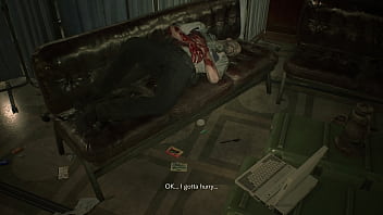 4k re2 remake modded gameplay judy alvarez naked mod of person from cyberpunk