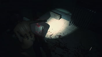 4k re2 remake modded gameplay judy alvarez naked mod of person from cyberpunk