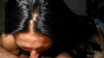 Cock hungry young wife gets a protein shot before bed