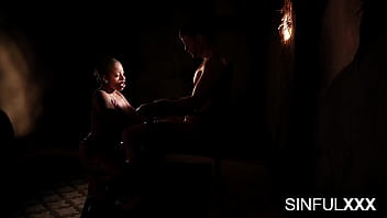 Ebony bound to make you sweat by sinfulxxx