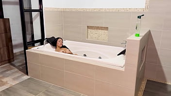 While my parents are away i seduce my busty milf stepsister and fuck her in the bathtub until she squirts danyel mast & marianasandoval