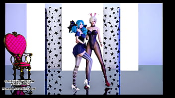 Mmd beast & hyuna trouble maker